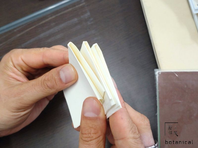 手帳製本の解説画像