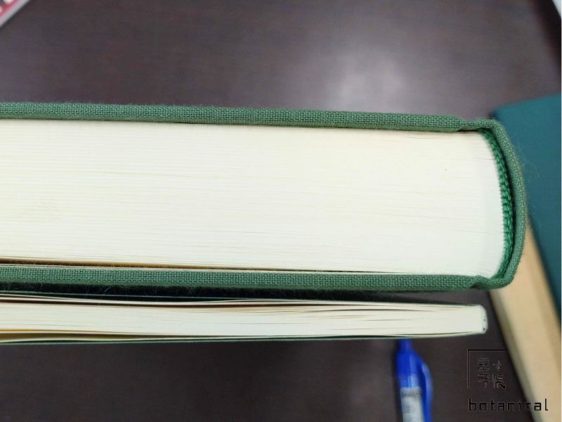 丸背製本の写真